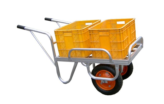 <b>삼부</b>(한국) 알루미늄운반카 콘테이너2개(2륜) 사진1