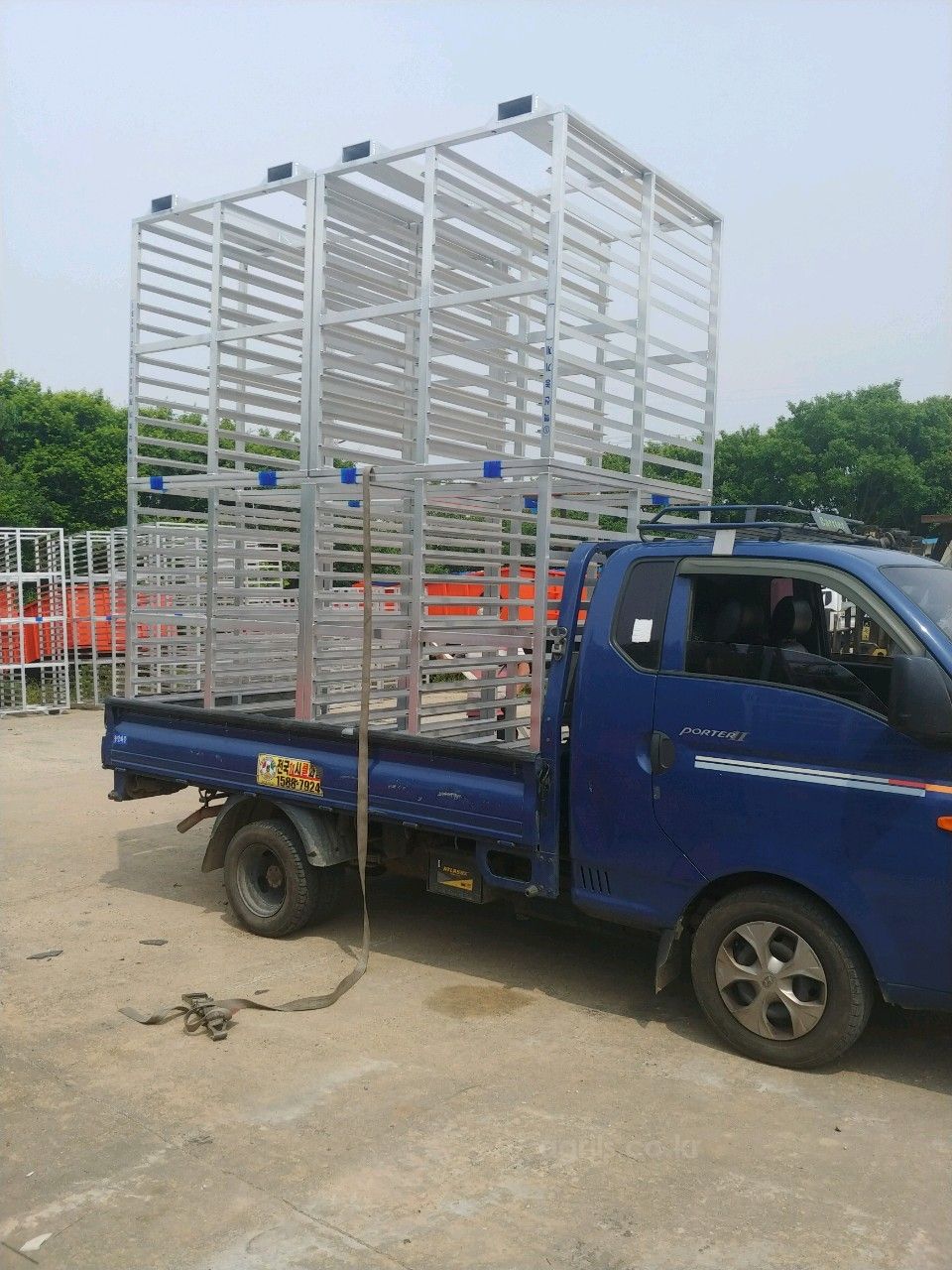 혁신 육묘상자운반기 차량용 알루미늄 사진1