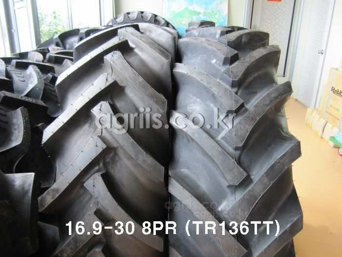 BKT <b>트랙터</b>용 타이어 16.9-30  8PR BKT TR136 TT 사진1