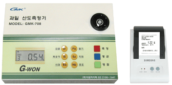 지원 과일 산도측정기 GMK-708