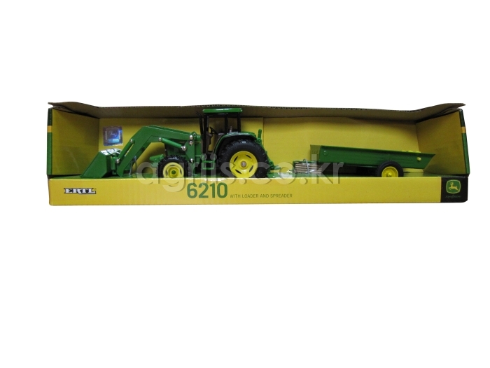 ERTL 모형트랙터 JD6210+로더+퇴비살포기 세트 사진2