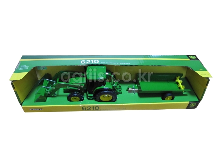 ERTL 모형트랙터 JD6210+로더+퇴비살포기 세트 사진3