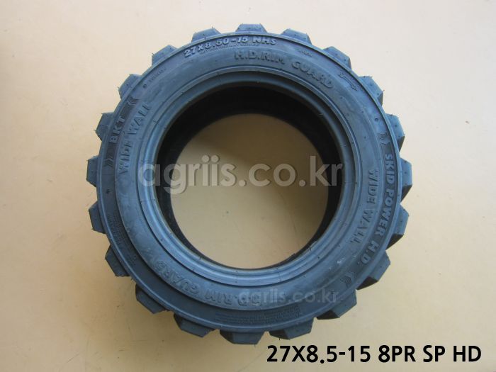 BKT 스키드로더용 타이어 27X8.5-15 8 PR SP HD TL 사진3