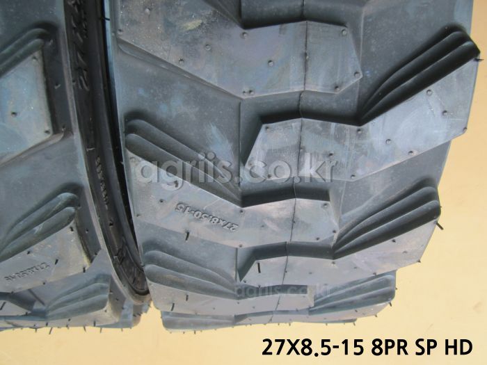 BKT 스키드로더용 타이어 27X8.5-15 8 PR SP HD TL 사진4