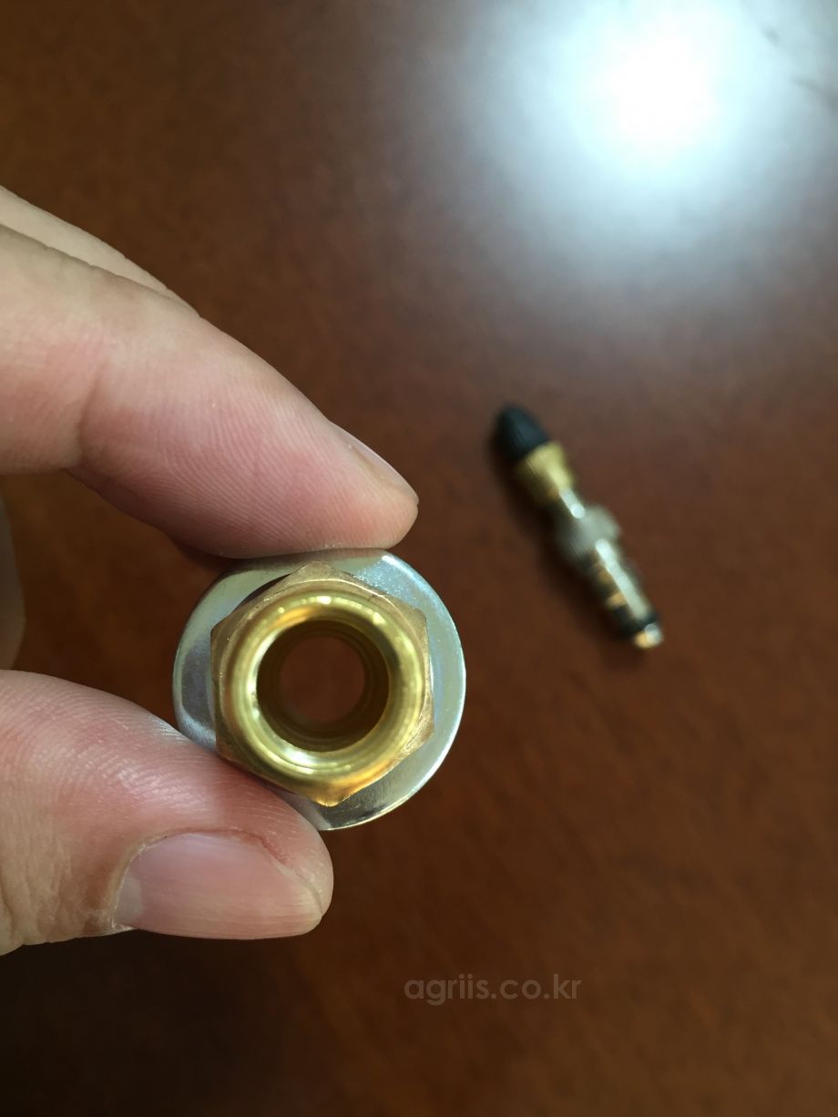  노튜브용 휠밸브 구찌/무시 사진3
