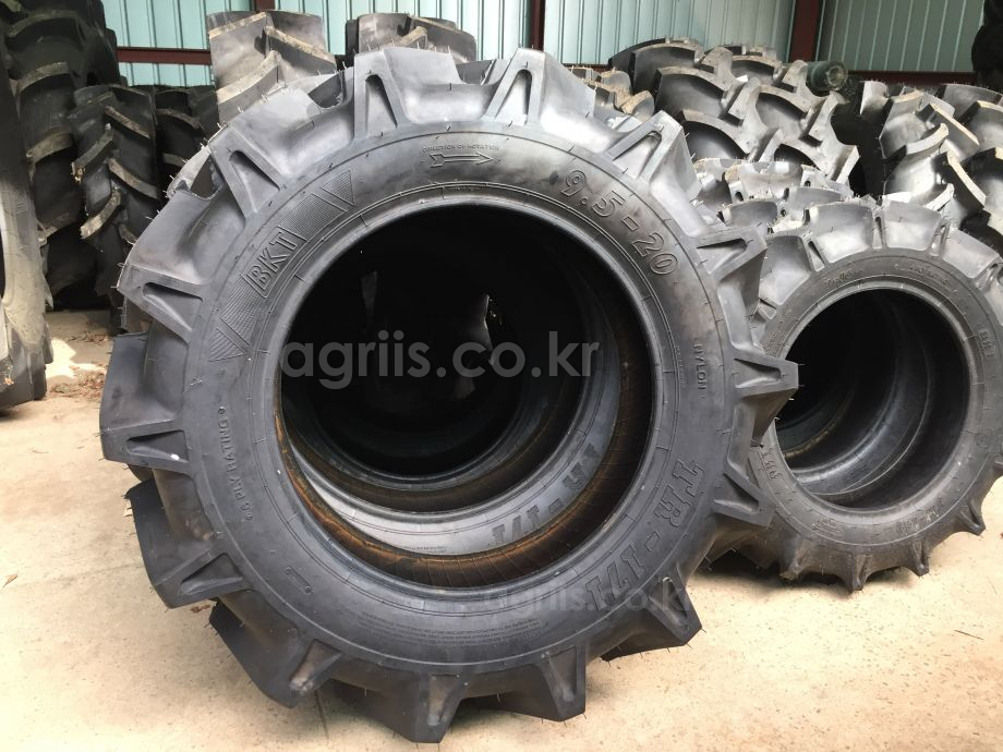 BKT 트랙터용 타이어 9.5-20  6PR TR 135TT