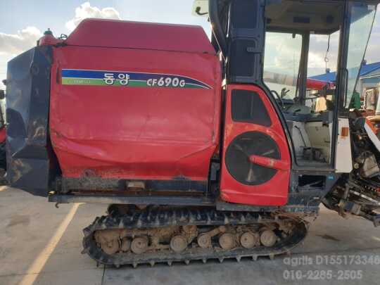 TYM 콤바인 CF690G (6조식) 앞좌측면