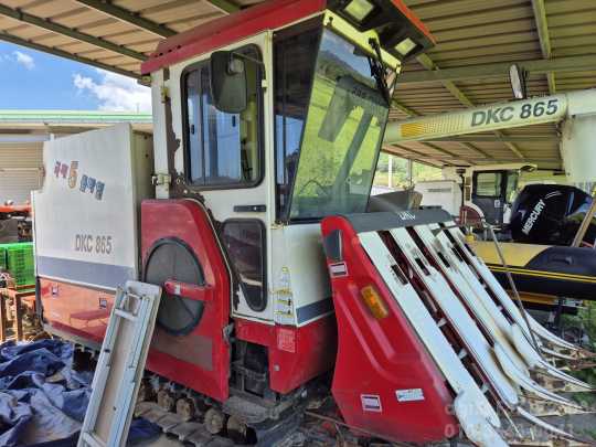 Kukje Combine Harvester DKC865 (5Rows) Engine Transmission Tire Cabin AssySpare Parts