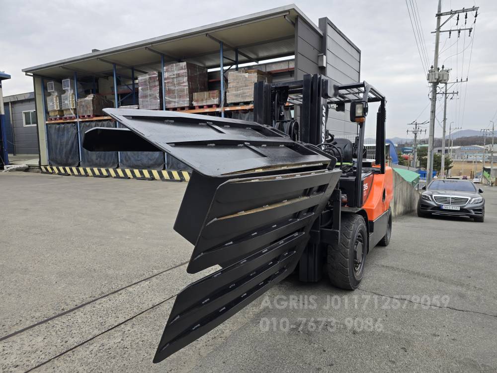  Forklift 인버터푸쉬 로테이팅  뒤우측면