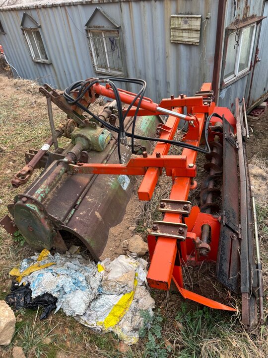  Rotavator 배토기 평두둑배토기  첼리180Rotavator+ 양파 마늘 배토기 평두둑배토기