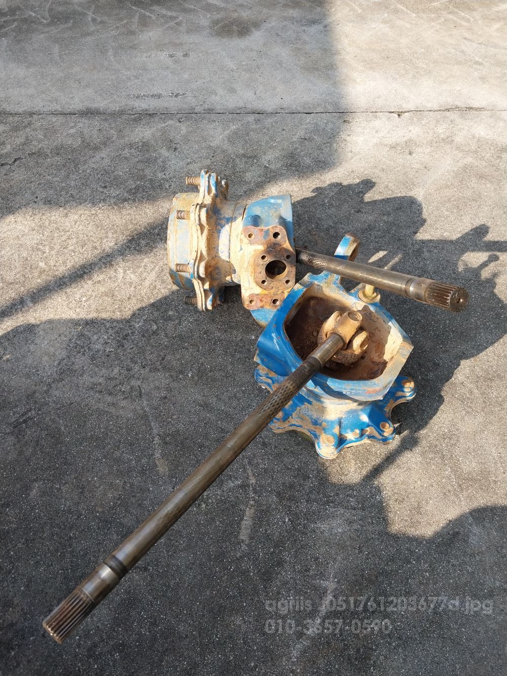  Tractor 포드3930  뒤우측면