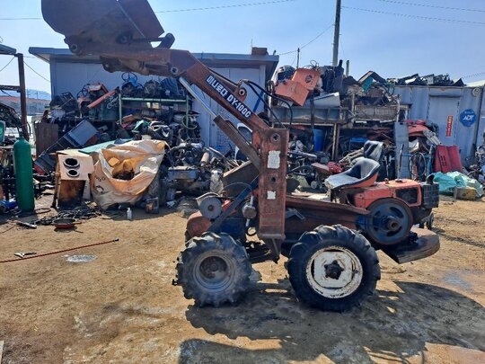  Skid steer loader 미니로다 현대포타엔진.경운기로다는경운기  앞좌측면