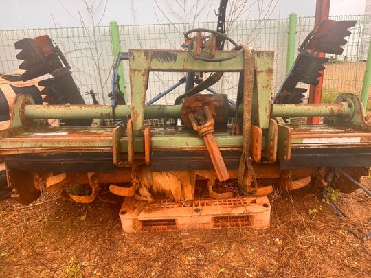 Wecan Rotavator WR 2000 SGW (경폭2000cm) 앞좌측면