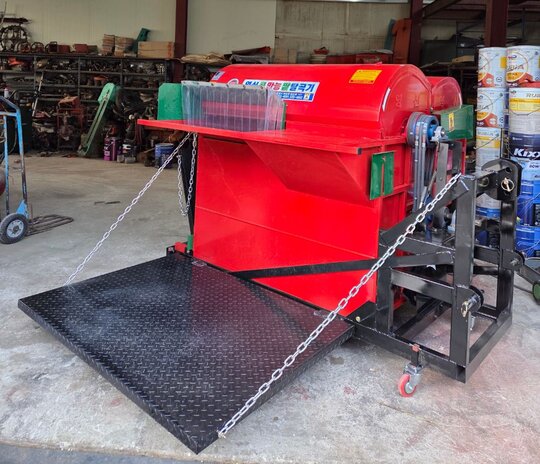  콩 만능 팥 탈곡기 T1-2012-1  앞좌측면