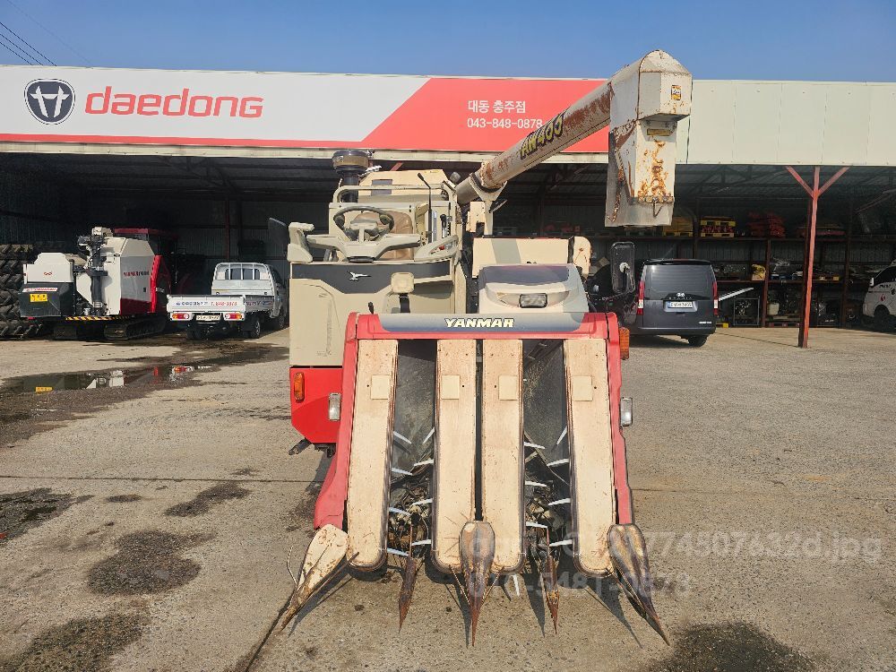 Yanmar Combine Harvester AW465 (4Rows) 뒤우측면