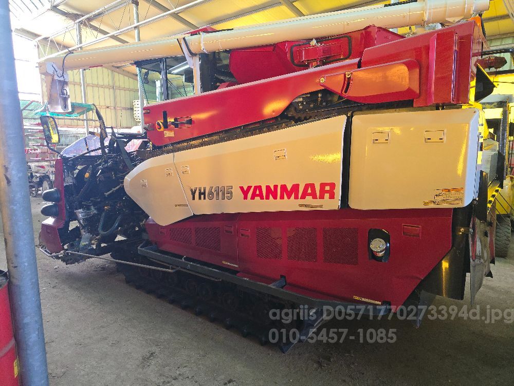 Yanmar Combine Harvester YH6115 (6Rows) 뒤우측면