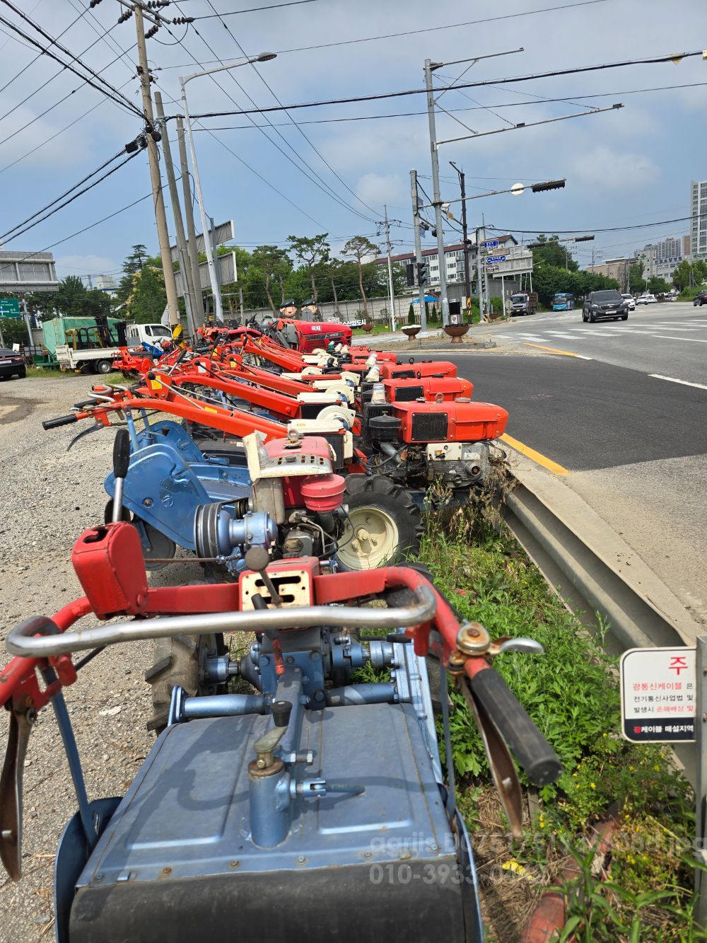 Daedong Power Tiller DT-100  뒤우측면