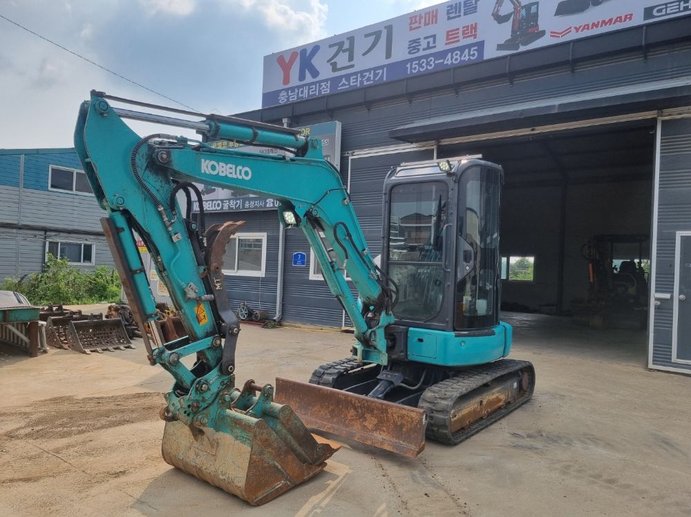  Excavator SK35 캐빈형  앞좌측면