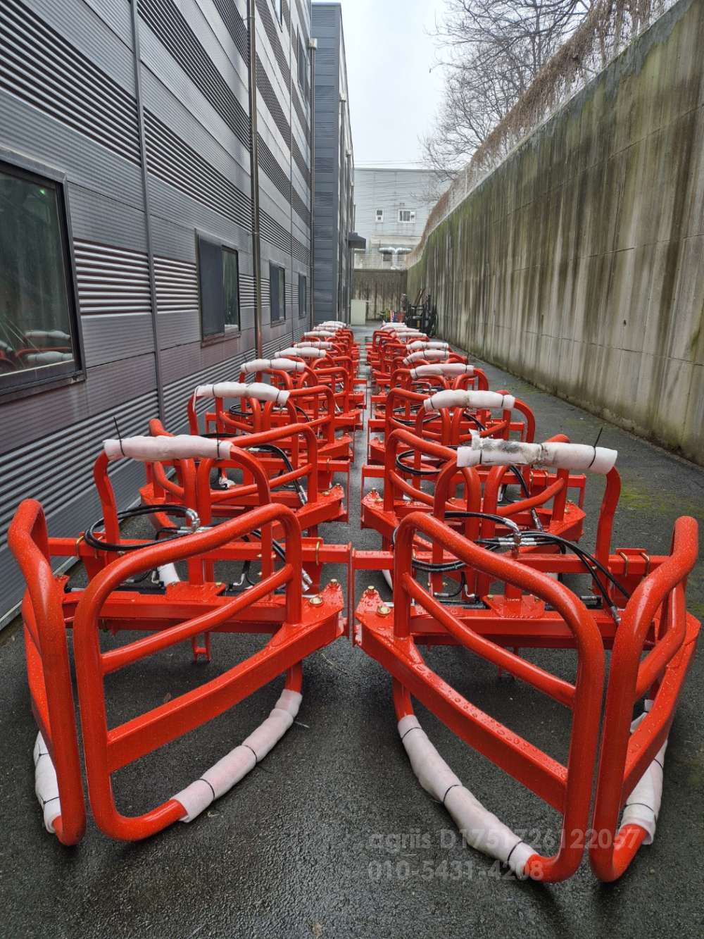  Bale Gripper 베일집게  뒤우측면