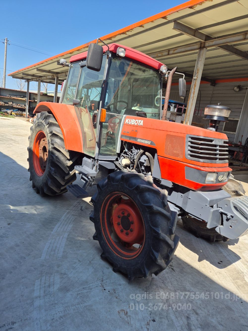 Kubota Tractor GM90 (90hp) 뒤우측면