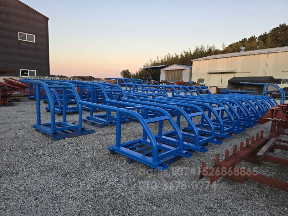 명일기공 지게차 안전 덧발 빽전용 안전한 통발 뒤우측면