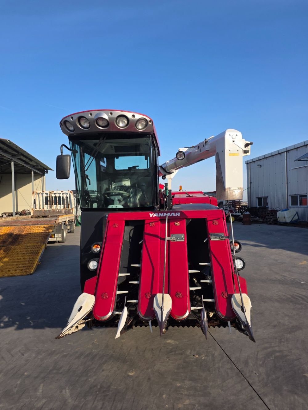 Yanmar Combine Harvester YH470 (4Rows) 앞좌측면
