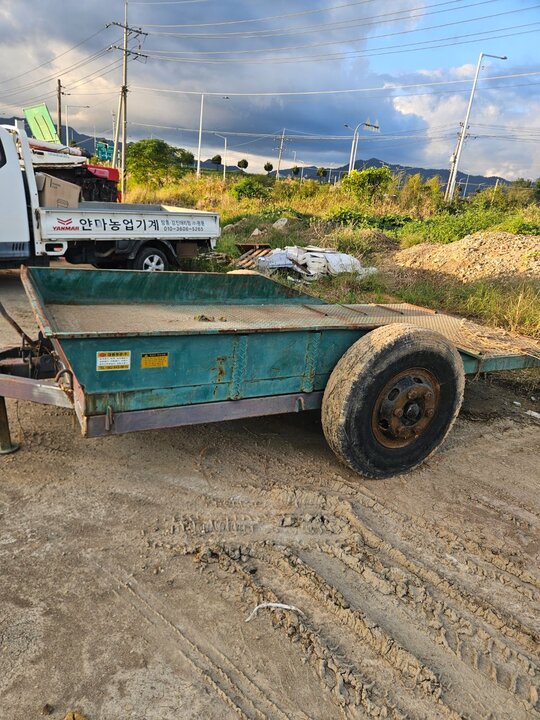 트레일러 트레일러 트레일러 앞좌측면