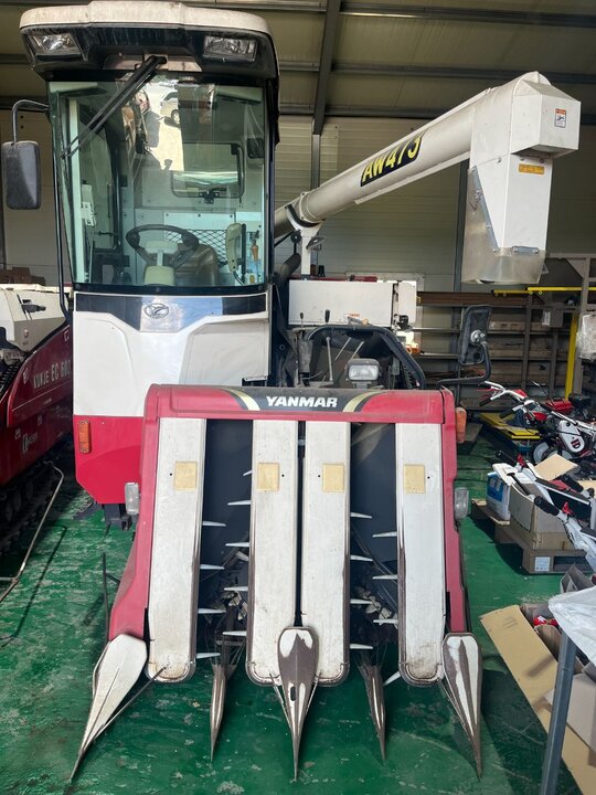 Yanmar Combine Harvester AW473 (4Rows) 앞좌측면