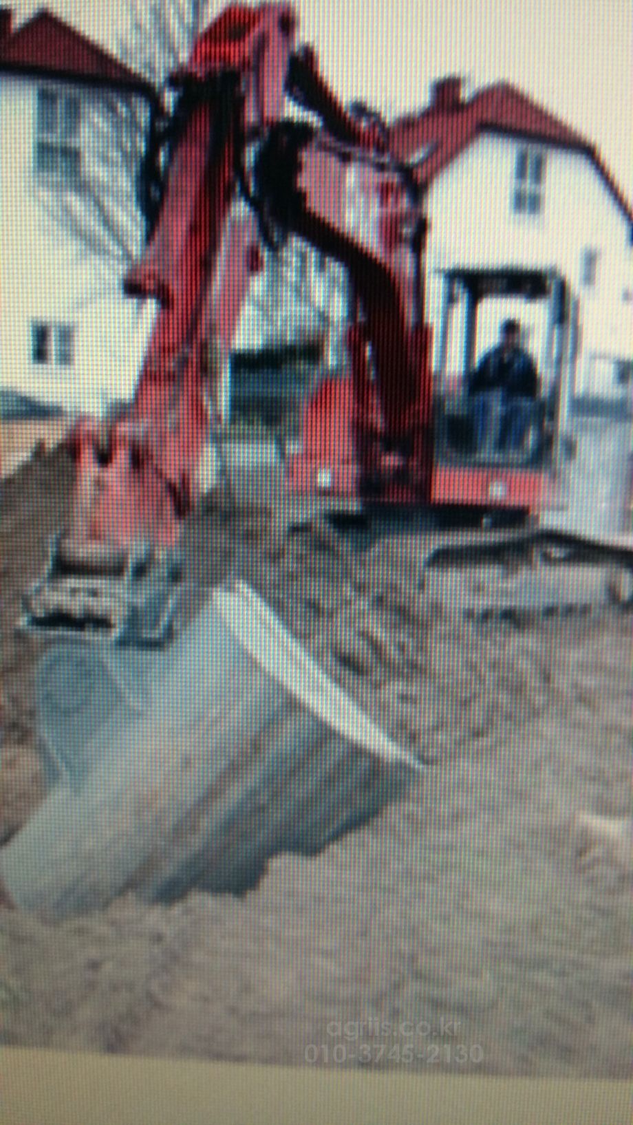 한국시그마엔지니어링 틸트 링크 굴삭기 틸트링크 KSTL 뒤우측면