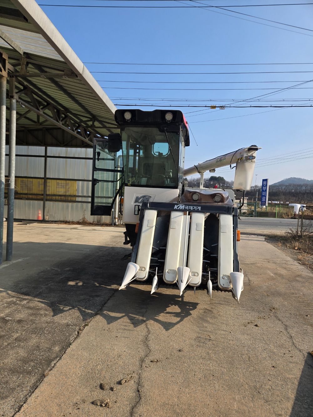 Kukje Combine Harvester KC4075 (4Rows)