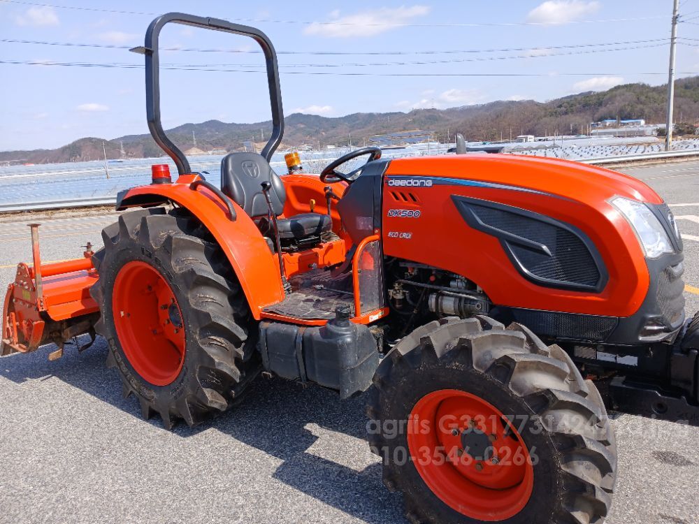 Daedong Tractor DK500 (50hp) 뒤우측면