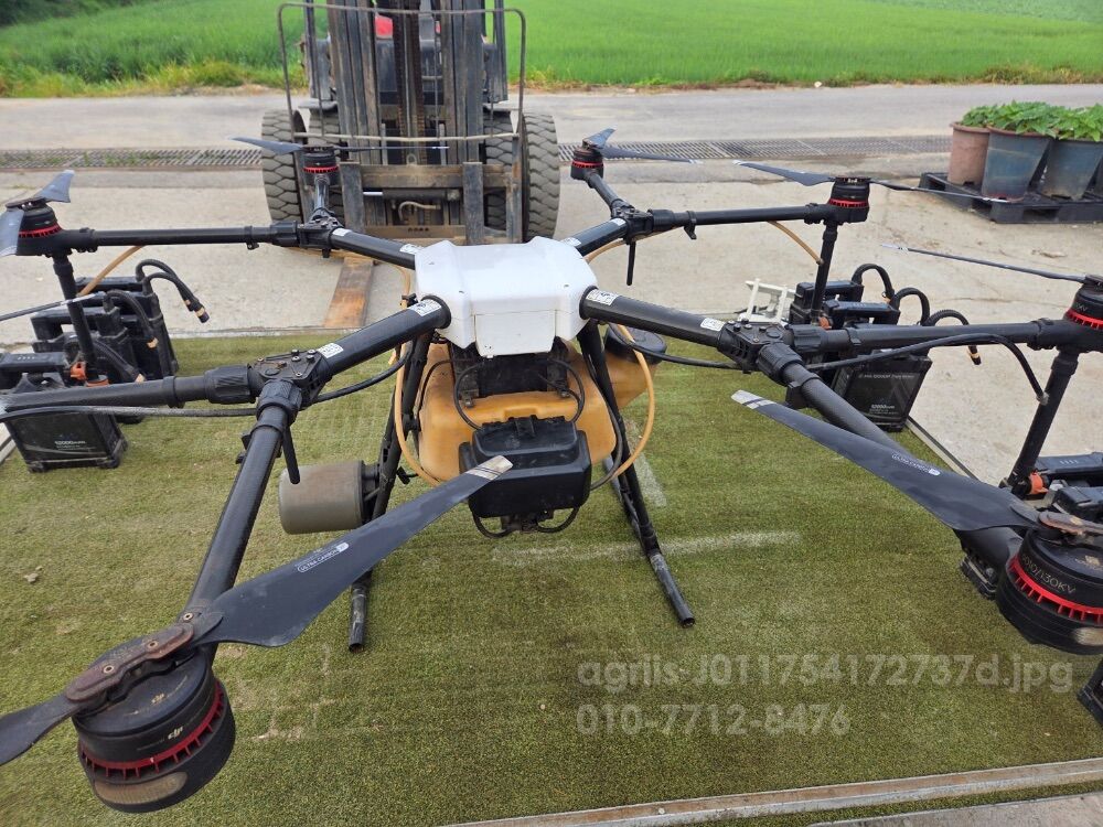 DJI 방제용 드론  뒤우측면