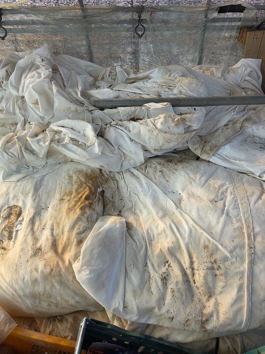 하우스용 부직포 부직포/강선 앞좌측면