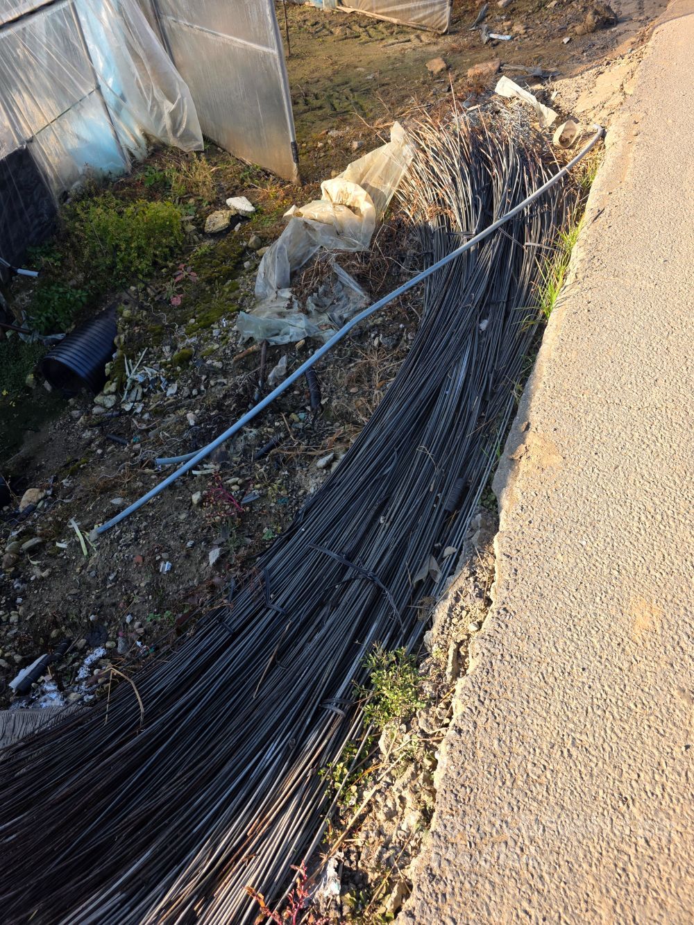 하우스용 부직포 부직포/강선 뒤우측면