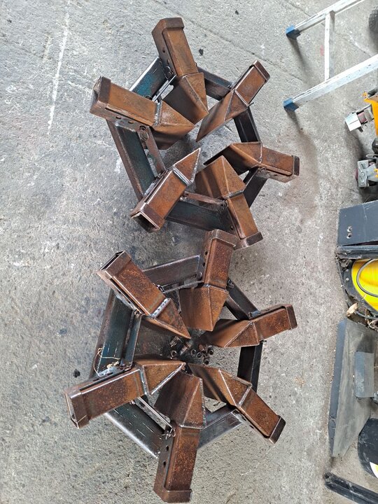 Daedong 35트랙터철바퀴 철바퀴ㅡ 