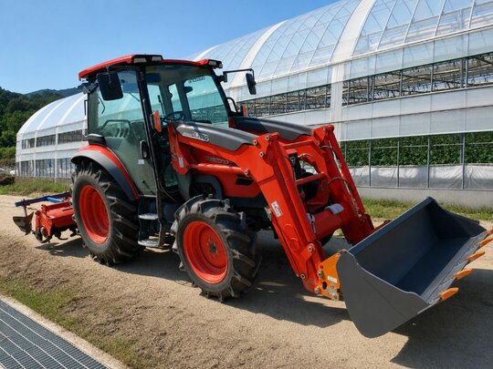 대동 트랙터 GX7510ATC (73.1마력) 앞좌측면