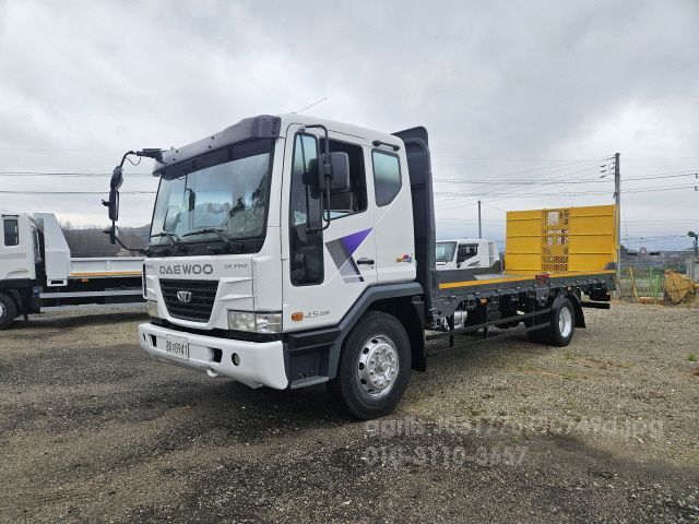  태건특장 농기계운반 사다리 6M25 농기계운반 자동사다리  뒤우측면