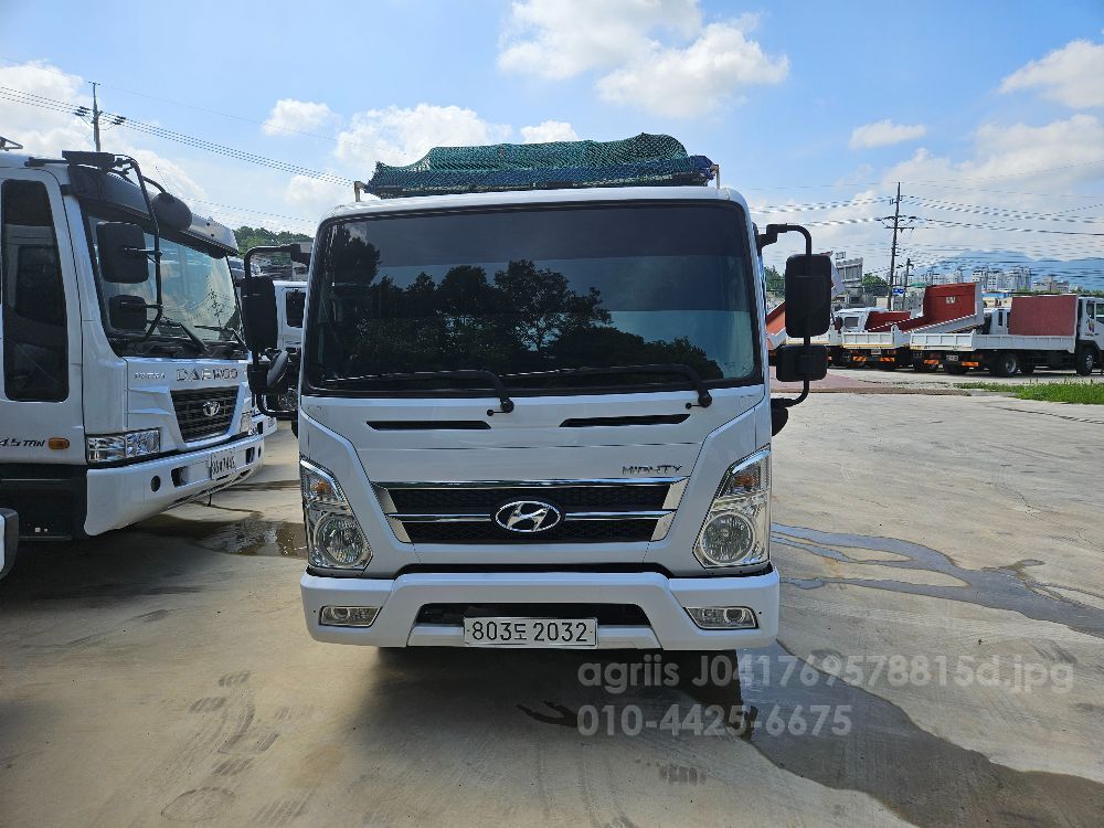 Hyundai 올뉴 마이티 3.5톤 슈퍼캡 사다리 마이티  뒤우측면