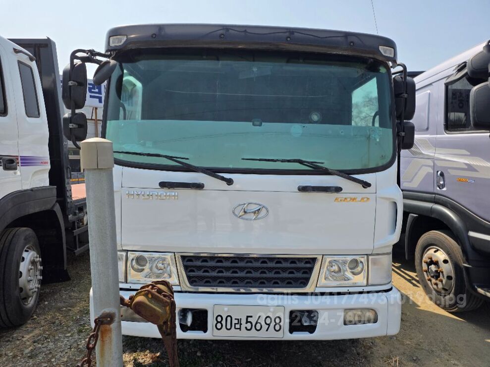 Hyundai 메가트럭 8.5톤 카고 6m25 후축 카고  뒤우측면