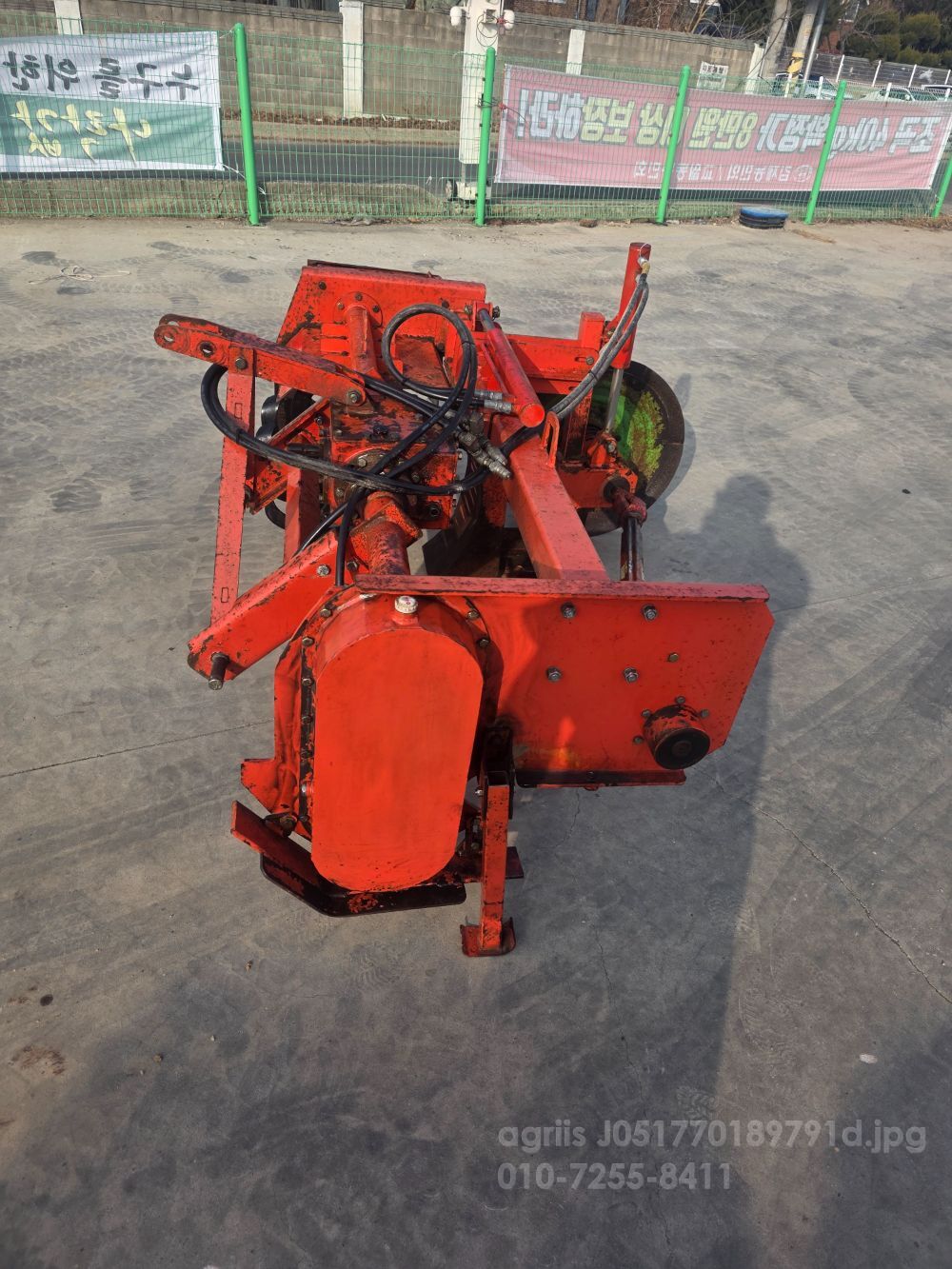  논두렁조성기 SWL-450T  뒤우측면