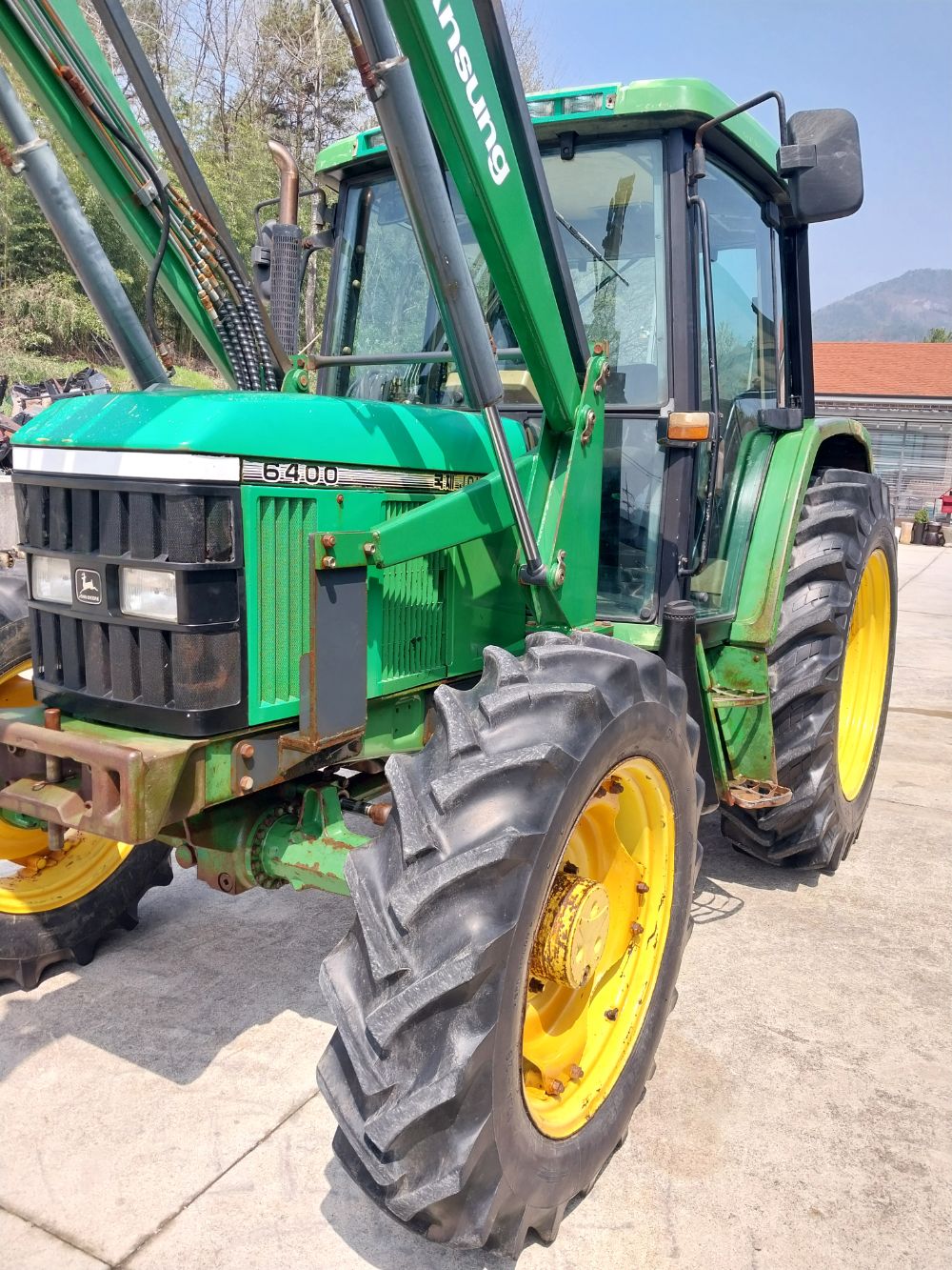 JohnDeere Tractor 6400 (105hp) 앞좌측면