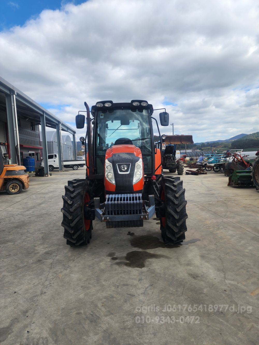 Daedong Tractor PX900PSC (90hp) 뒤우측면