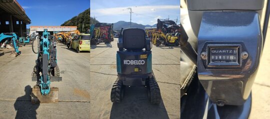  Excavator SK010 (1.0톤) 앞좌측면