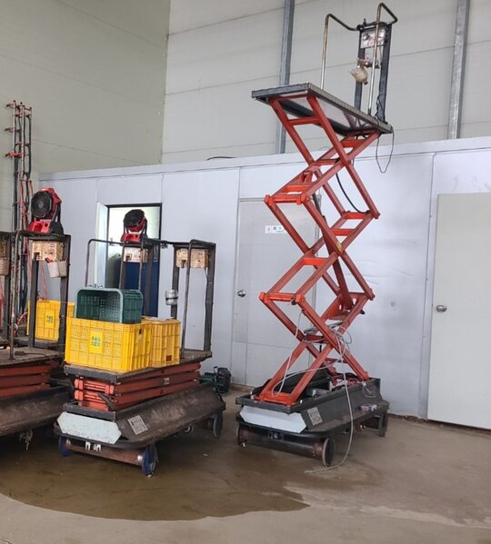 서영 리프트 농업용 리프트 5미터 리프트 상승5미터 농업용 리프터